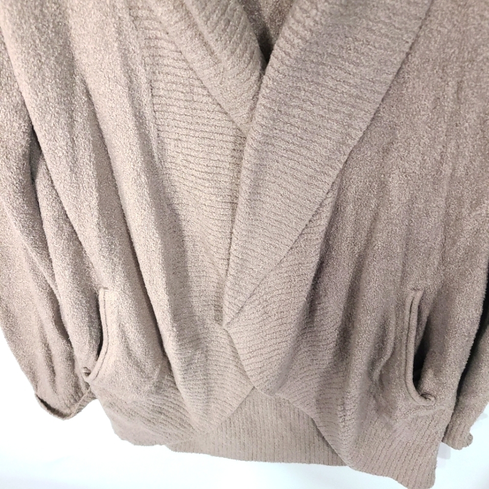 Max & Mia Women's Size Small S Mocha Open Cardigan Sweater Duster Comfycore - Picture 4 of 7